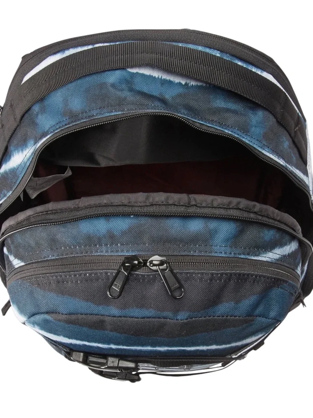DAKINE | Blue Tie-Dye ‘Resin Stripe’ Mission 25L Backpack Snowboarding Winter